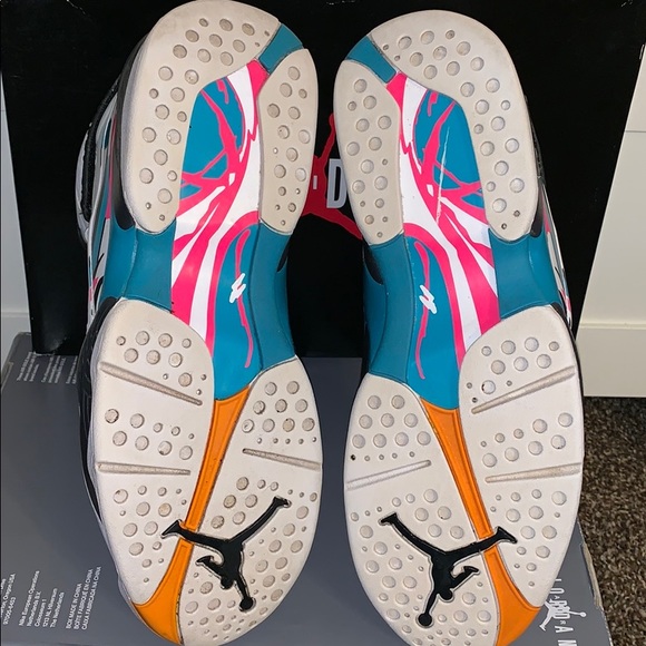 🔥Jordan Retro 8 “South Beach” W/ Box & Receipt - Picture 4 of 6